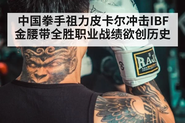 中国拳手祖力皮卡尔冲击IBF金腰带全胜职业战绩欲创历史